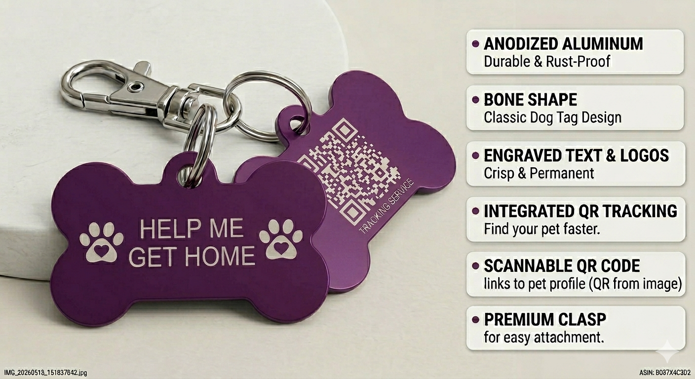 QR code DOG-TAG ,